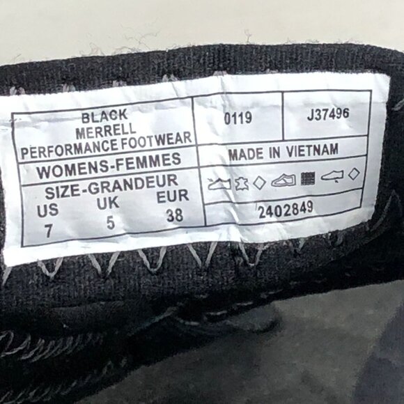 Merrell Womens Size 7 Siren Wrap Q2 Black Hook & Loop Slip On Flip Flops Sandals - Picture 14 of 14